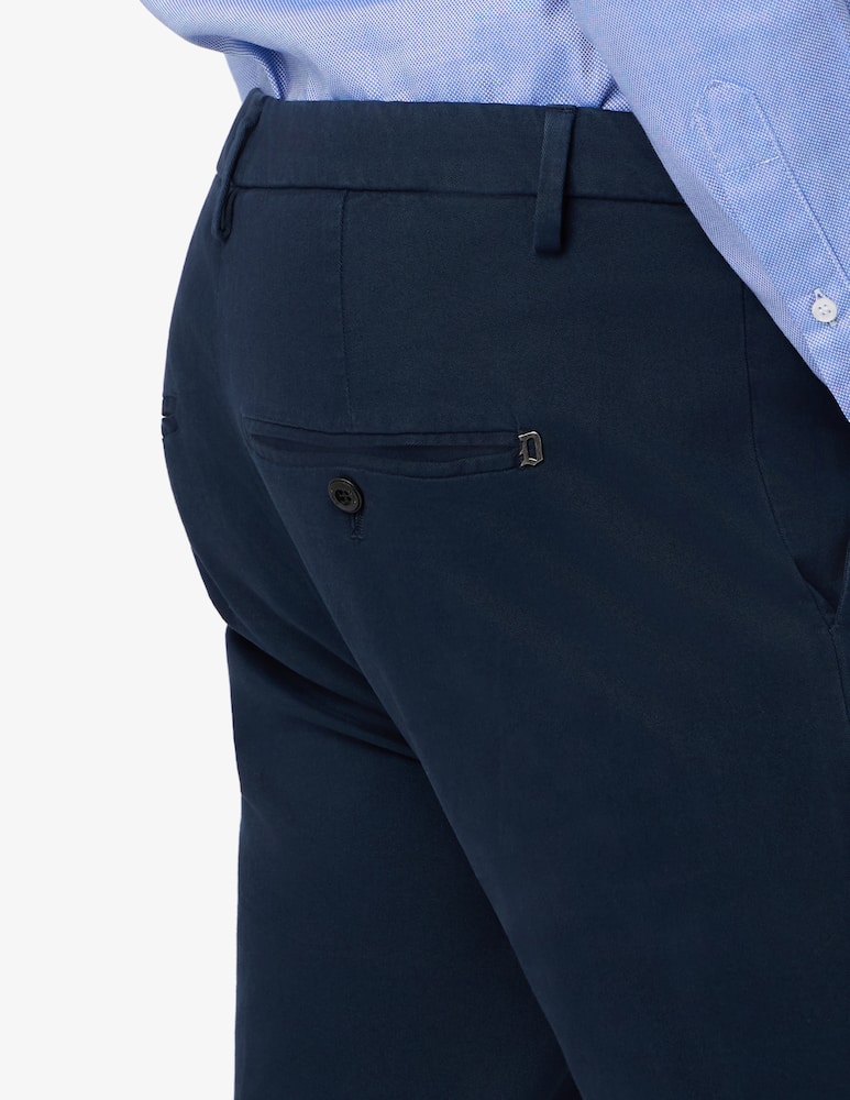 rinascente Dondup Pantaloni chino in gabardine stretch slim fit