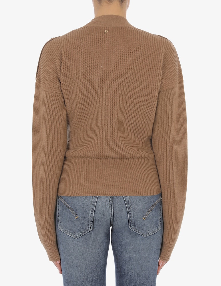 rinascente Dondup Cardigan regular in maglia inglese