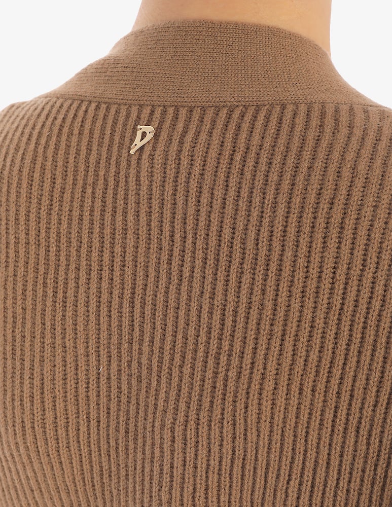 rinascente Dondup Cardigan regular in maglia inglese