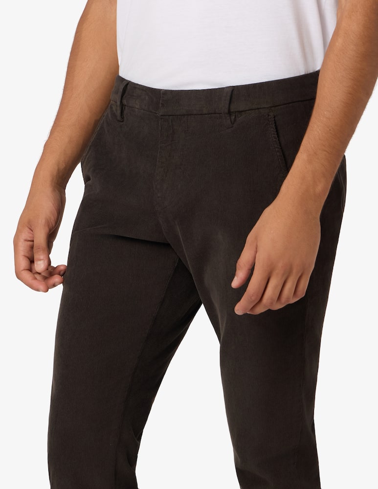 rinascente Dondup Pantaloni chino in velluto slim fit