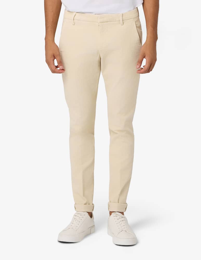 rinascente Dondup Pantaloni chino in velluto slim fit