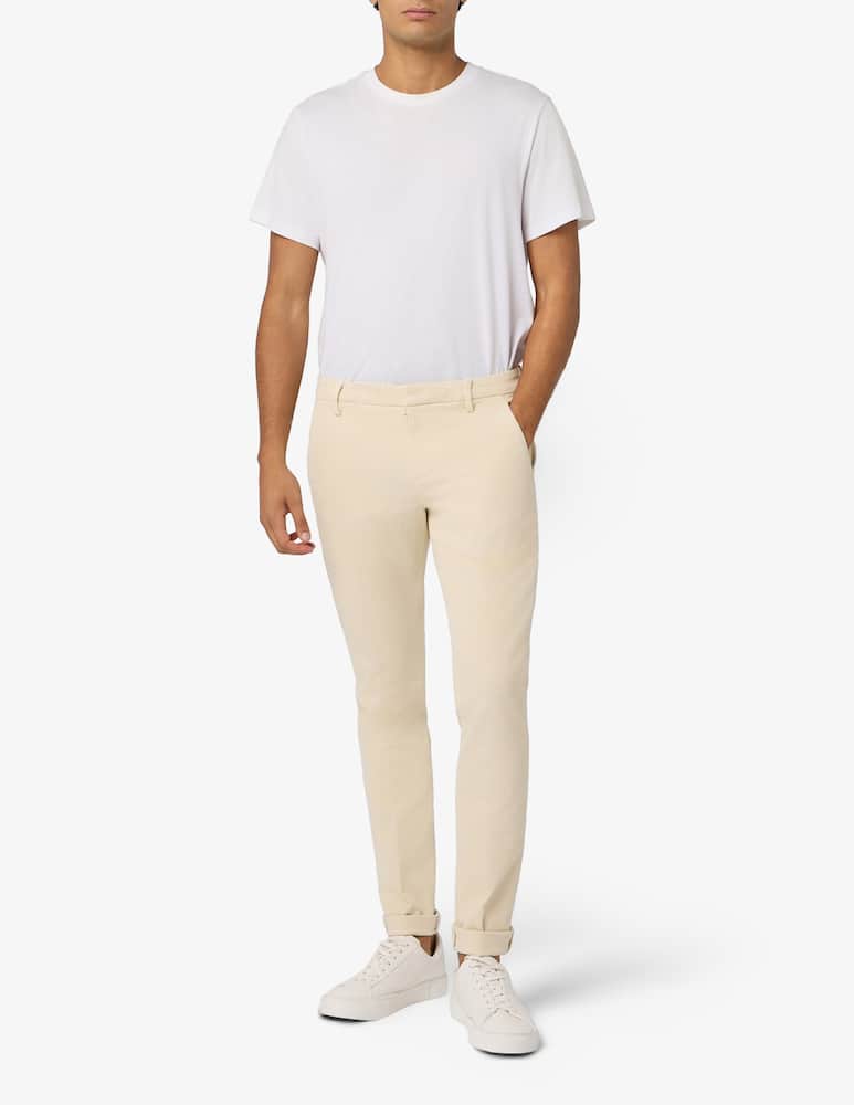 rinascente Dondup Pantaloni chino in velluto slim fit