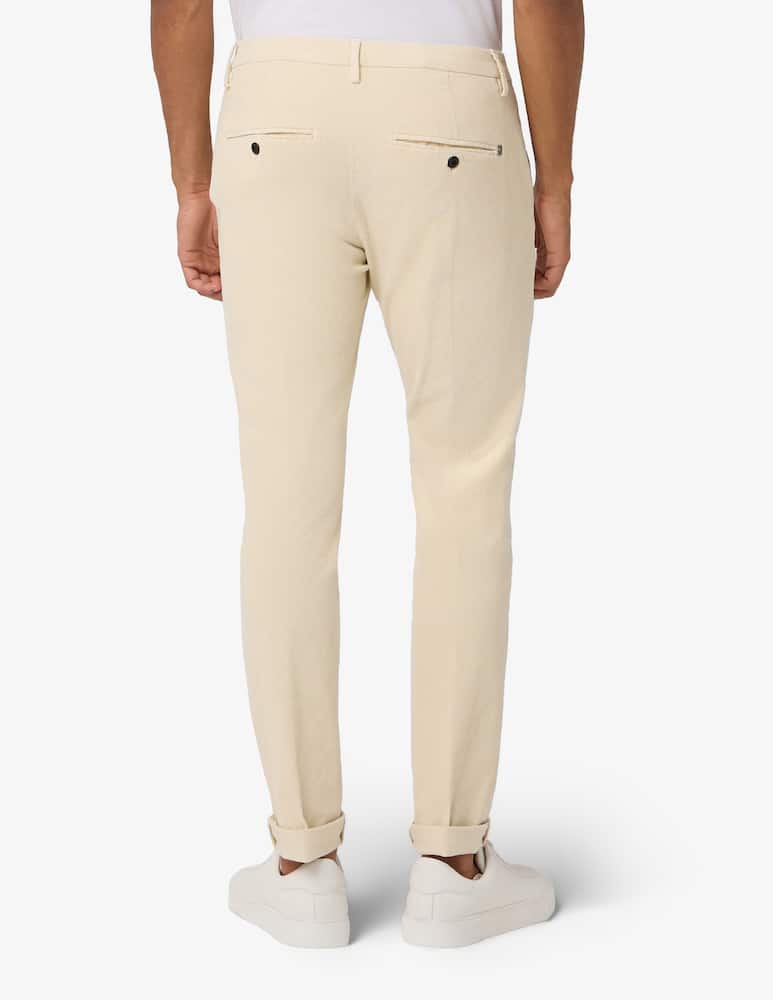 rinascente Dondup Pantaloni chino in velluto slim fit