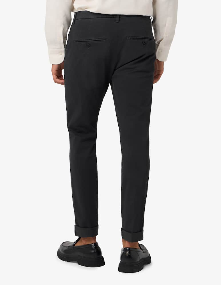 rinascente Dondup Pantaloni chino in gabardine stretch slim fit