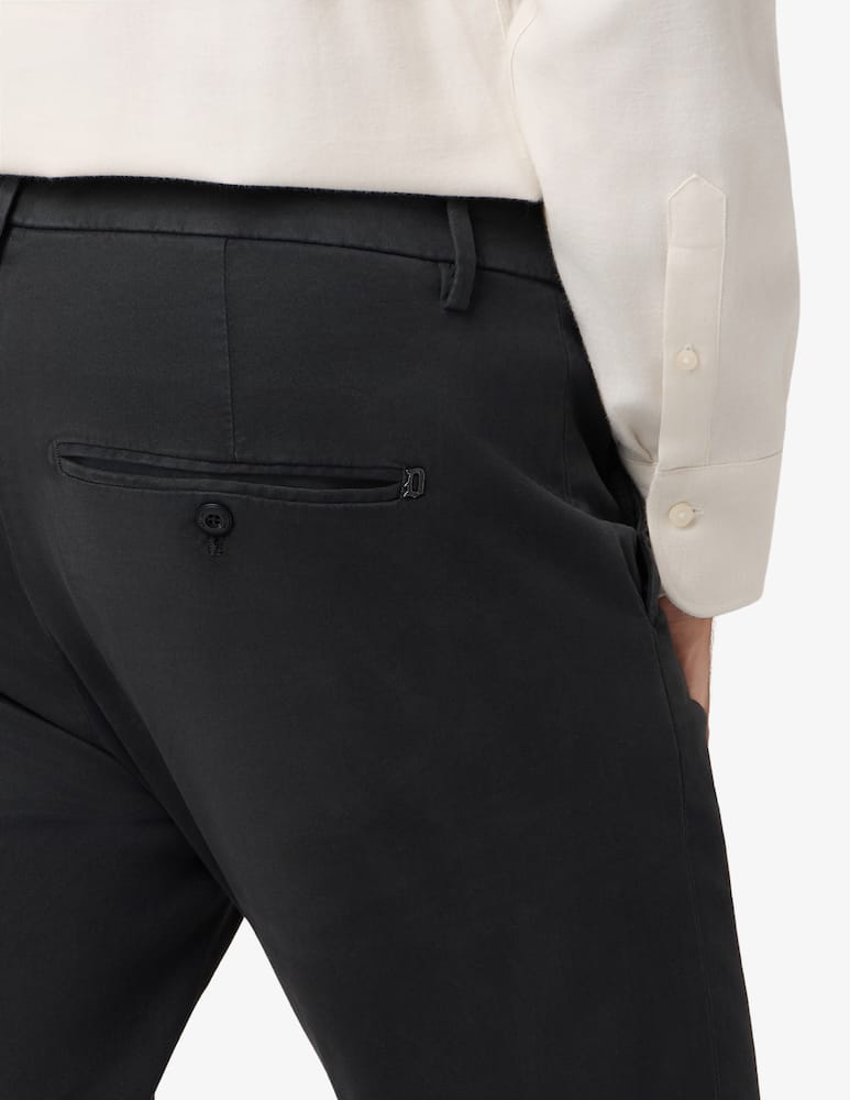 rinascente Dondup Pantaloni chino in gabardine stretch slim fit