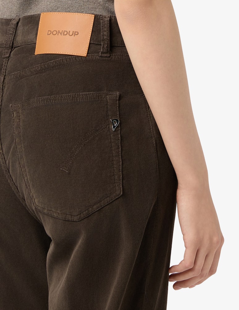 Dondup Straight leg corduroy jeans - picture 4 Dondup Straight leg corduroy jeans - picture 4