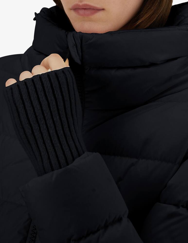 rinascente Herno Piumino midi con cappuccio