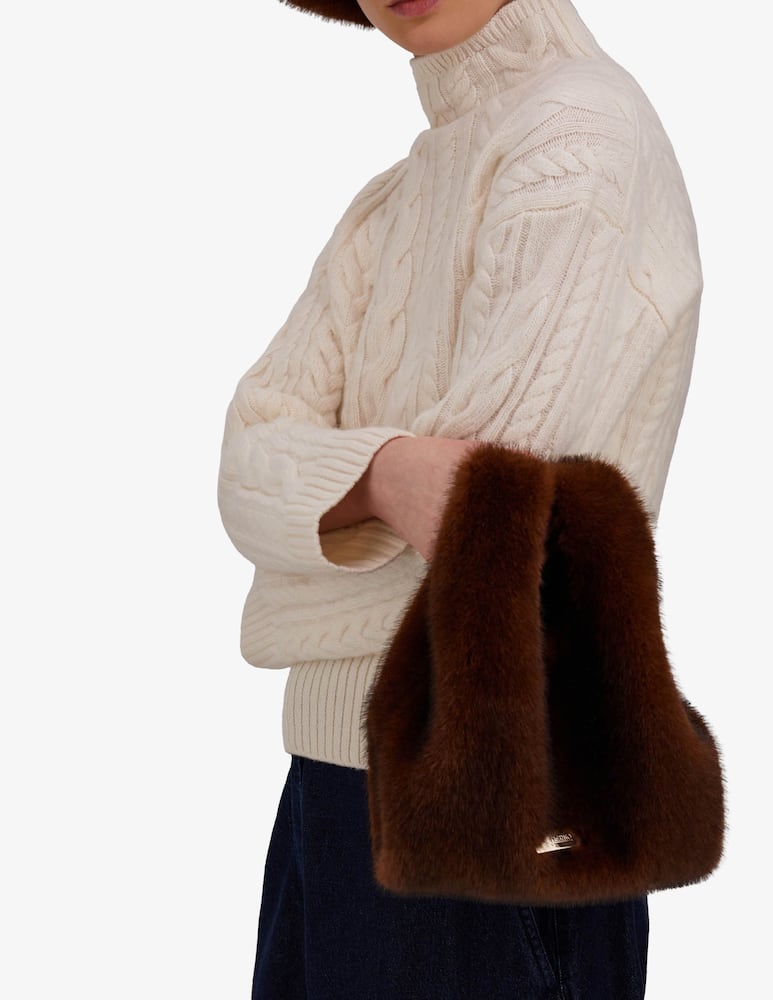 Herno Faux fur hand bag - picture 2 Herno Faux fur hand bag - picture 2