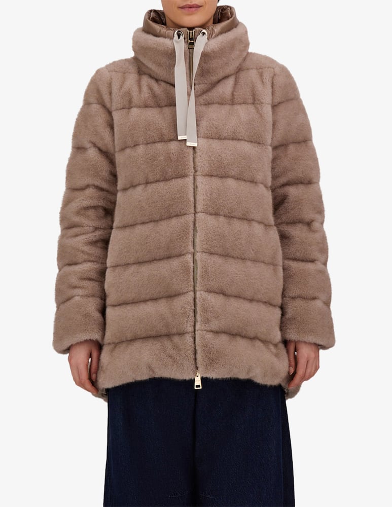 rinascente Herno Faux fur jacket