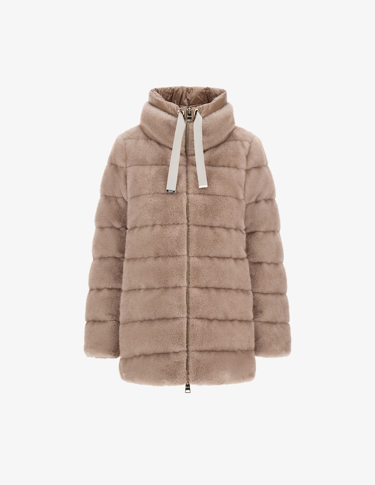 rinascente Herno Faux fur jacket