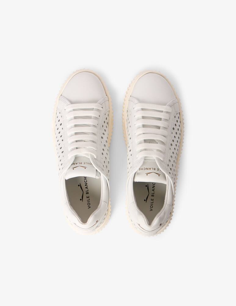 rinascente Voile Blanche Herika perforated sneakers