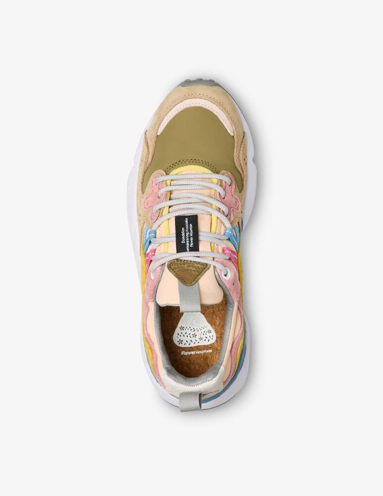 rinascente Flower Mountain Yamano 3 suede sneakers