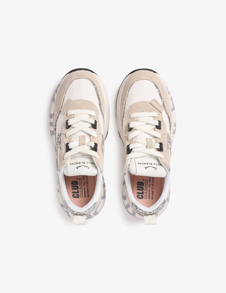 rinascente Voile Blanche Club logo sneakers