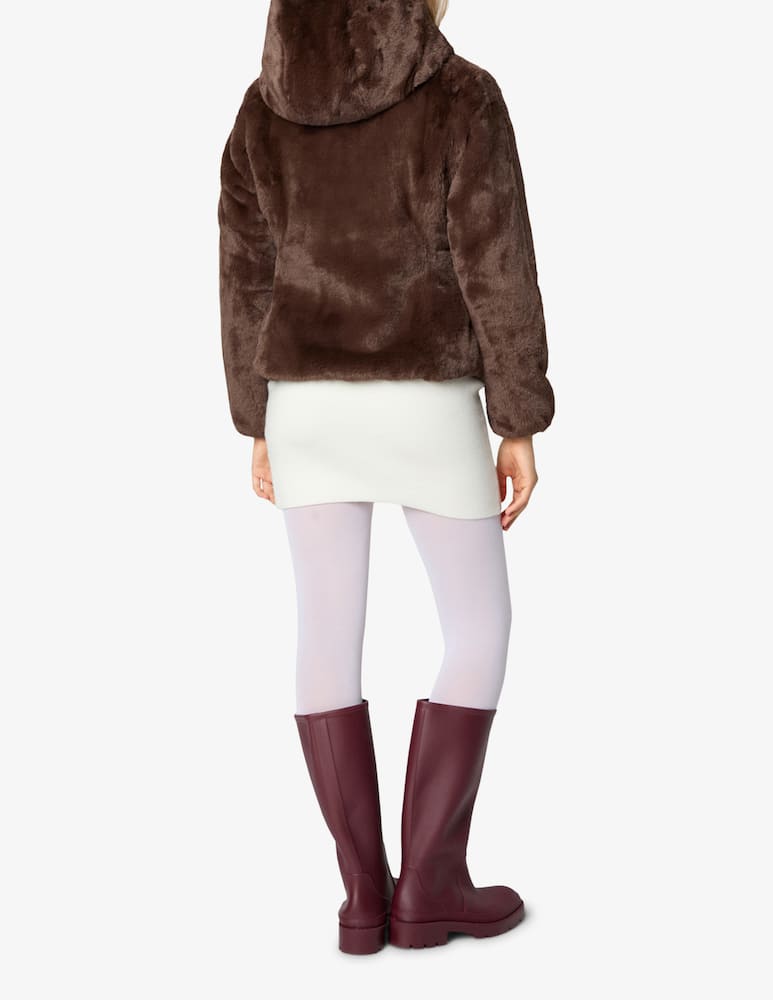 Save The Duck Laila faux fur reversible jacket - picture 4 Save The Duck Laila faux fur reversible jacket - picture 4