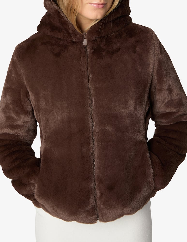 Save The Duck Laila faux fur reversible jacket - picture 6 Save The Duck Laila faux fur reversible jacket - picture 6