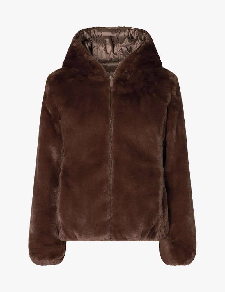 Save The Duck Laila faux fur reversible jacket - picture 8 Save The Duck Laila faux fur reversible jacket - picture 8