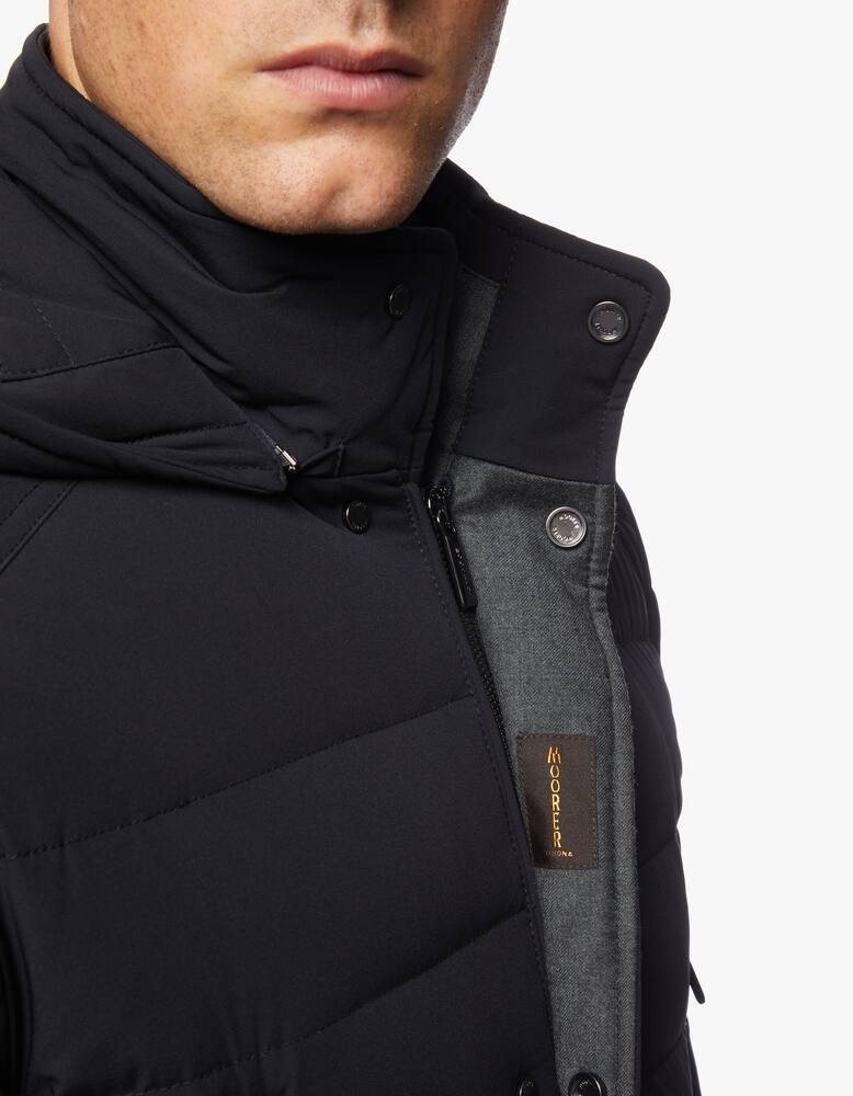 rinascente MooRER Padded bi-stretch jacket