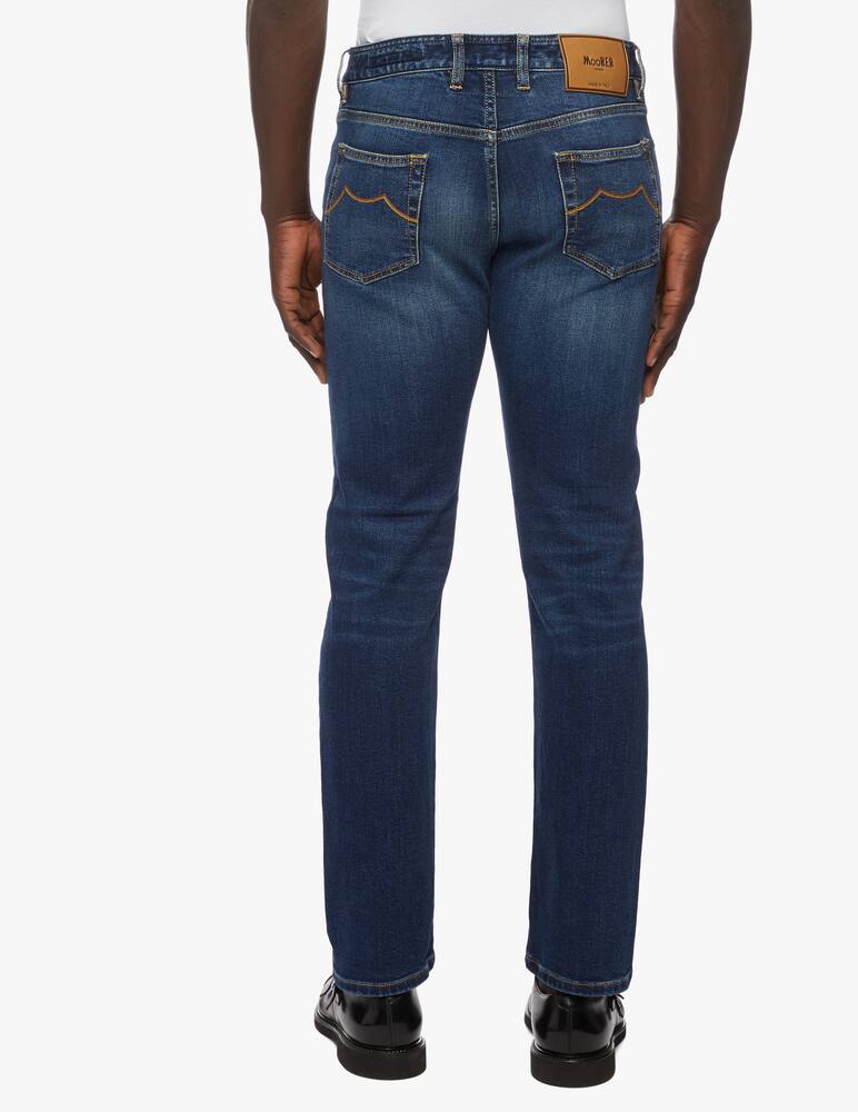 rinascente MooRER Jeans denim regular baffatura
