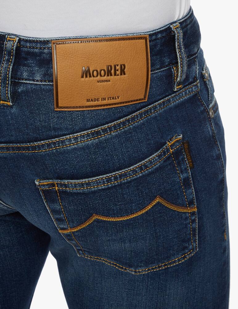 rinascente MooRER Jeans denim regular baffatura