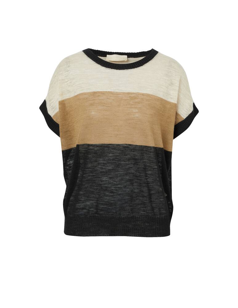 rinascente Momonì Maglia Caserta in misto lino