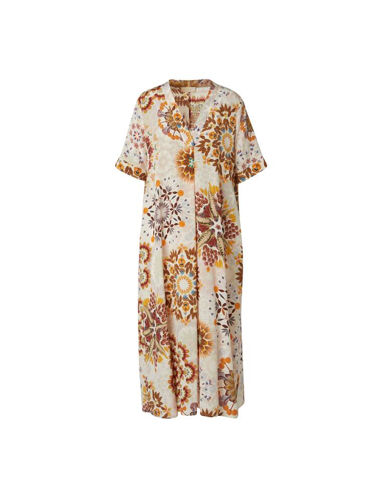 rinascente Momonì Vestito lungo in seta Altamura