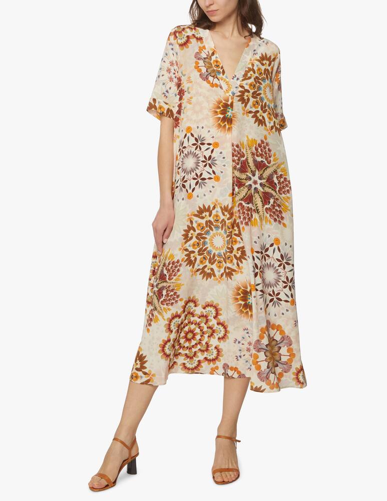 rinascente Momonì Vestito lungo in seta Altamura