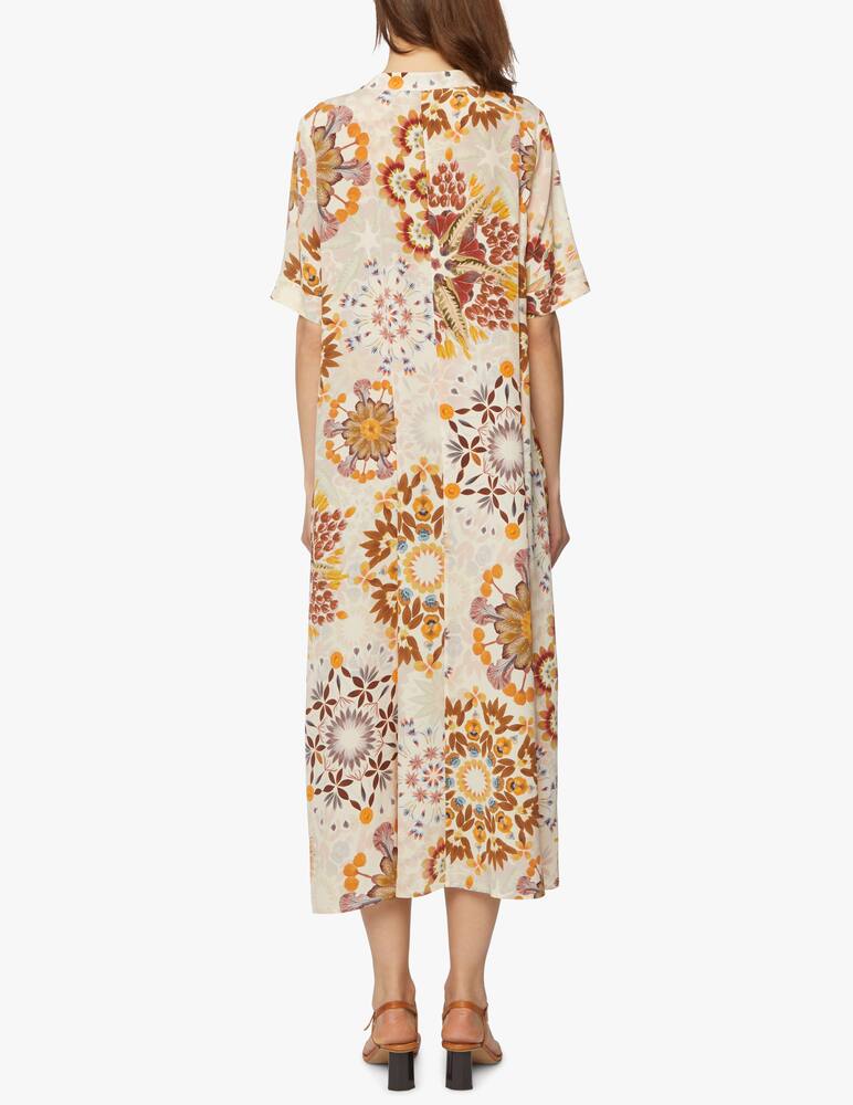 rinascente Momonì Vestito lungo in seta Altamura