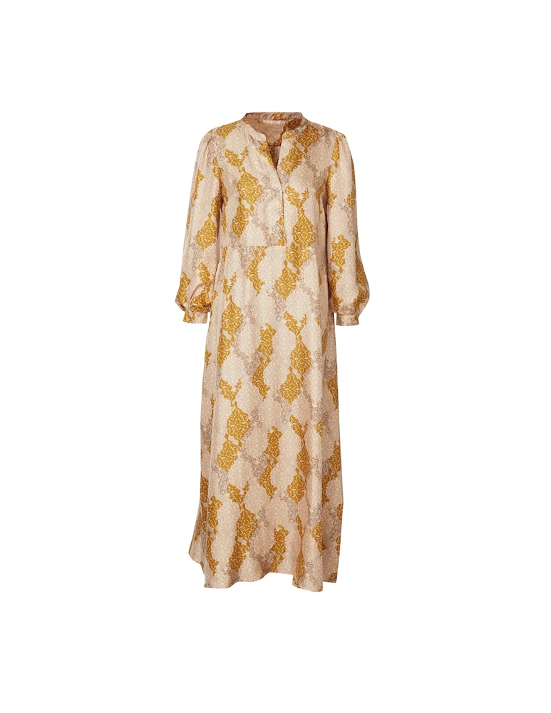 rinascente Momonì Alba long silk dress
