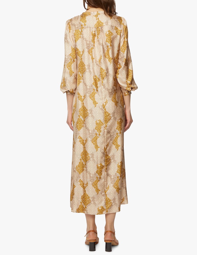 rinascente Momonì Alba long silk dress