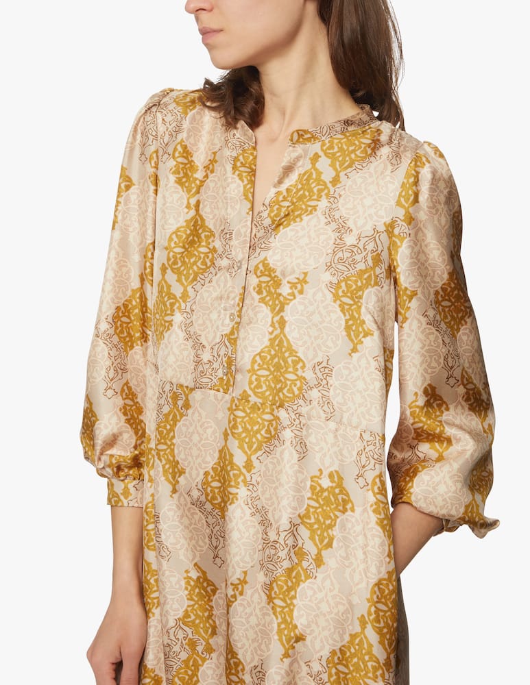 rinascente Momonì Alba long silk dress