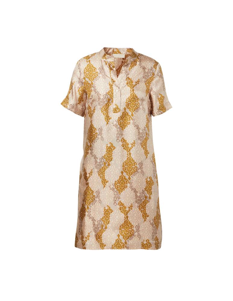 rinascente Momonì Vestito a tunica in seta Alberobello