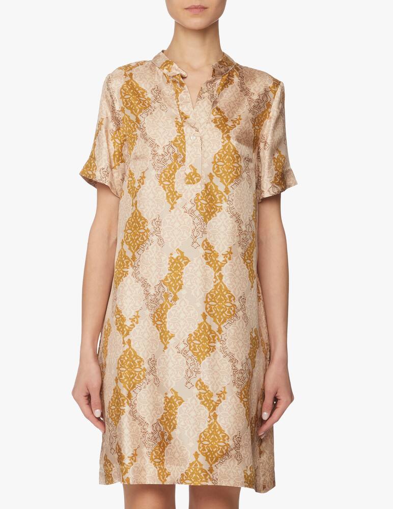 rinascente Momonì Vestito a tunica in seta Alberobello