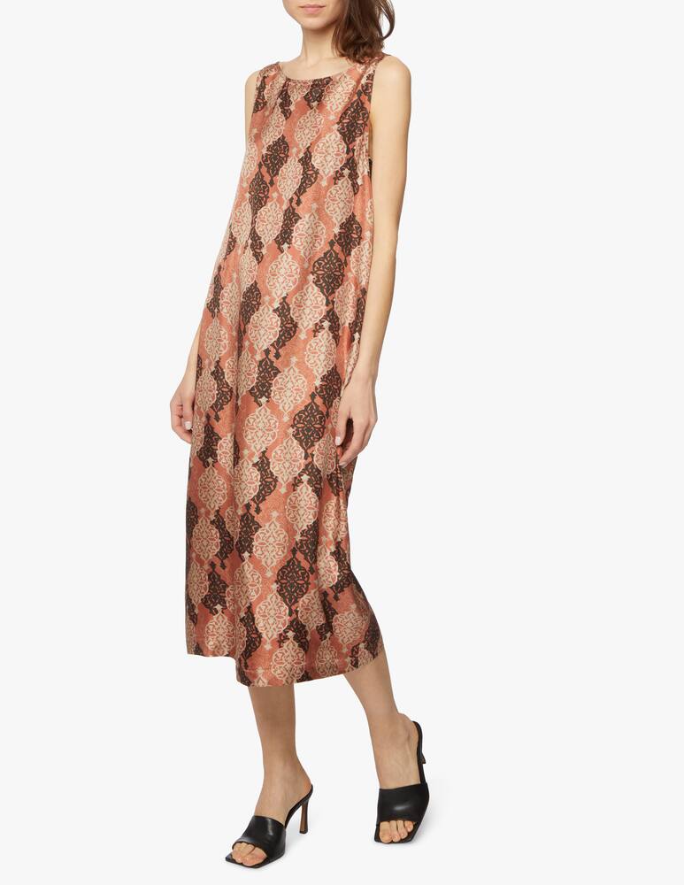 rinascente Momonì Vestito lungo in seta Cataria