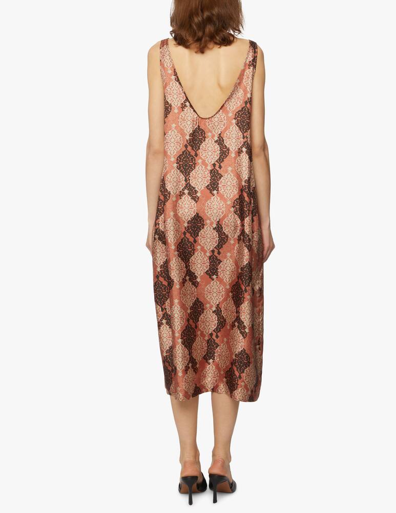 rinascente Momonì Vestito lungo in seta Cataria