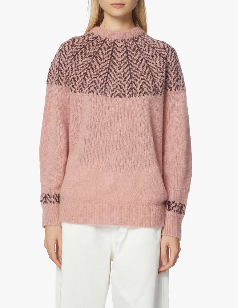 rinascente Momonì Maglione girocollo in misto lana Chablis