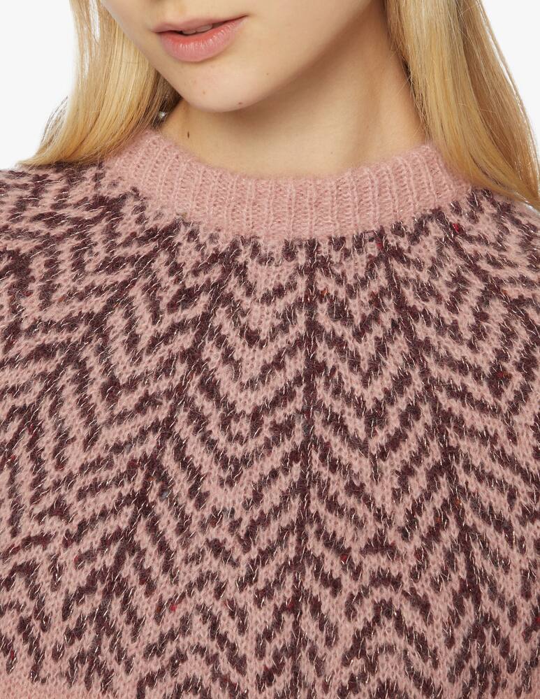 rinascente Momonì Maglione girocollo in misto lana Chablis