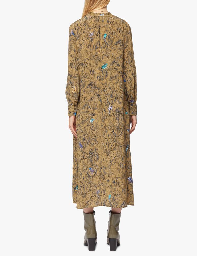 rinascente Momonì Vestito lungo in seta Aix