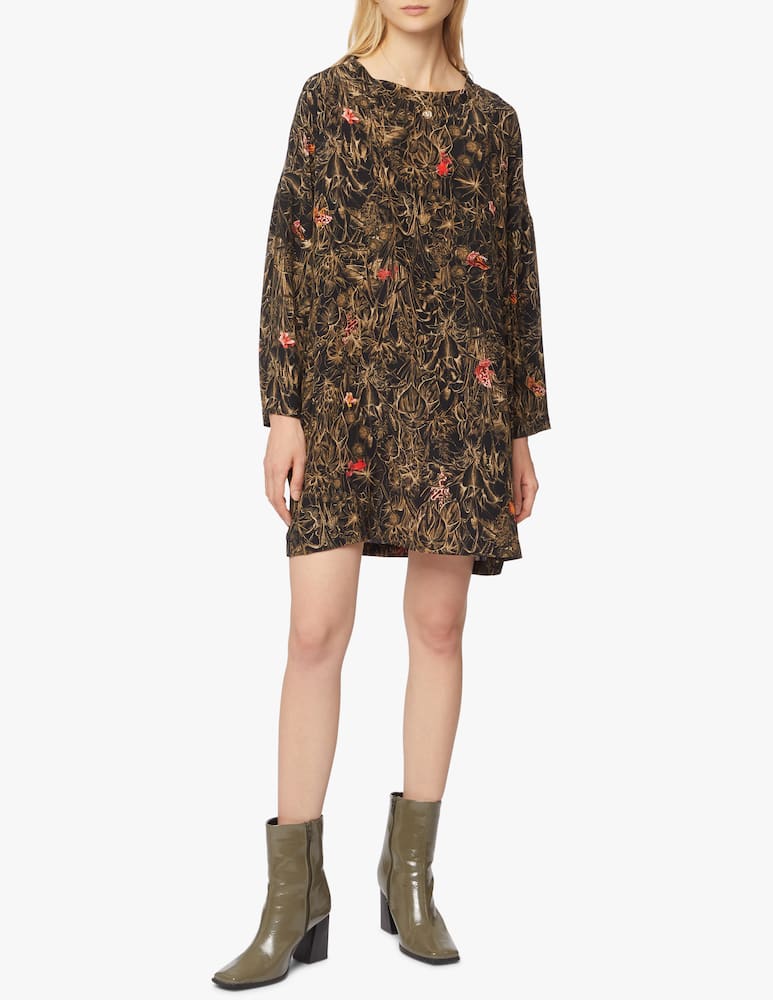 rinascente Momonì Vestito corto in seta Bayonne