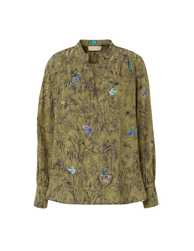 Momonì Camicia in seta Ariete - immagine 1 Momonì Camicia in seta Ariete - immagine 1