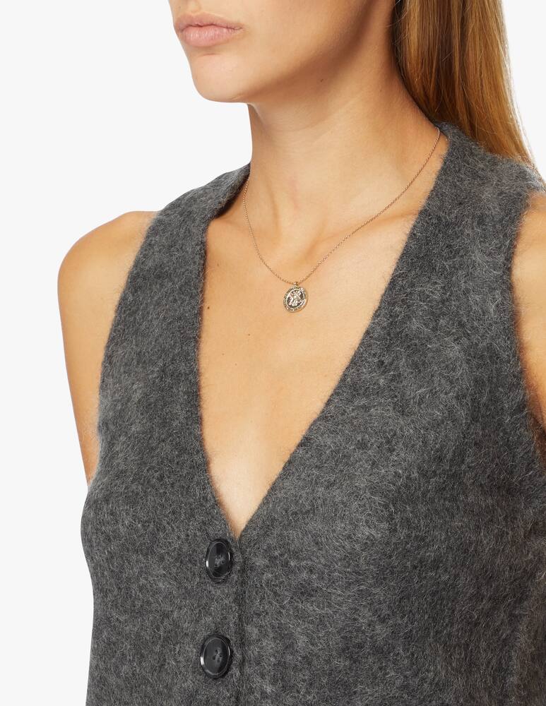 rinascente Attic and Barn Gilet in misto mohair