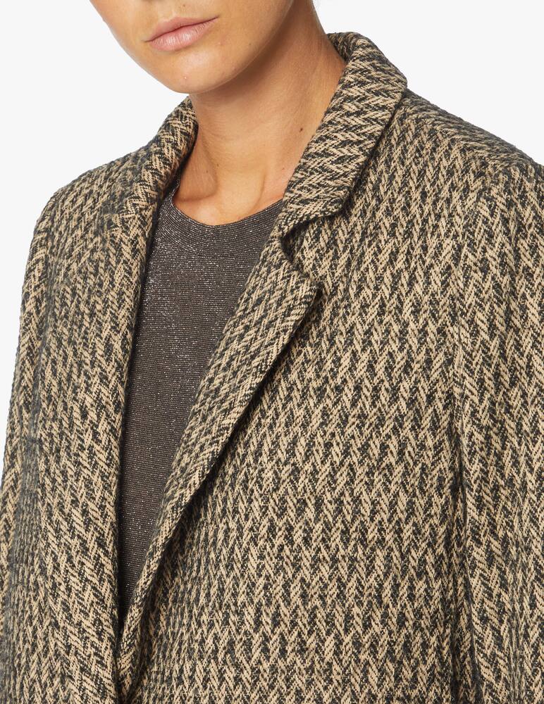 rinascente Momonì Blazer in misto cotone Nanterre