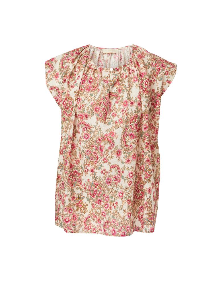 Momonì Blusa in cotone Laredo - beige - immagine 5 Momonì Blusa in cotone Laredo - beige - immagine 5
