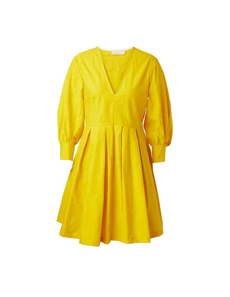 rinascente Momonì Saint Louis cotton blend dress - yellow