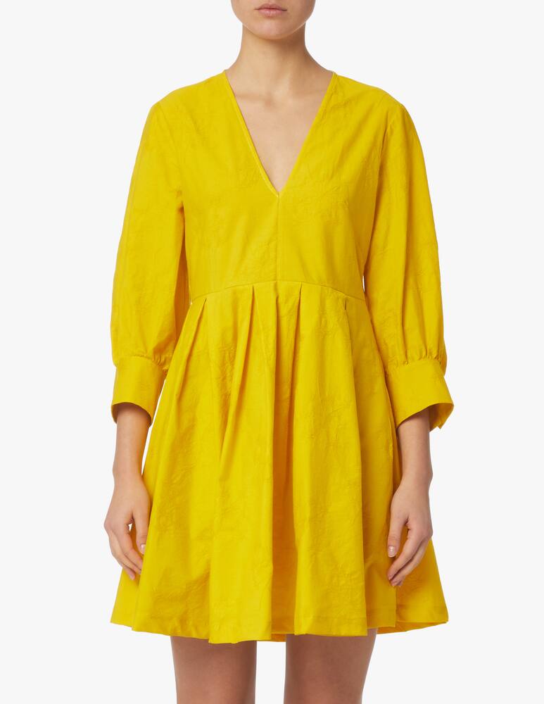 rinascente Momonì Saint Louis cotton blend dress - yellow