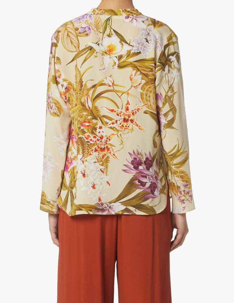 rinascente Momonì Berkeley silk bluse - yellow