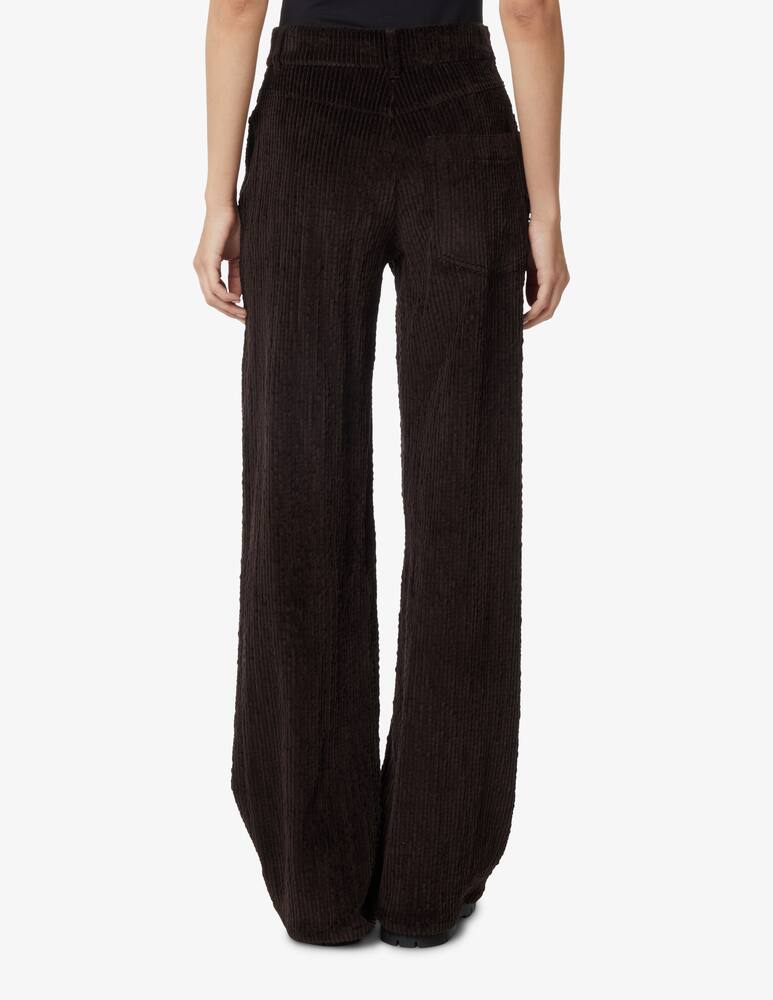 rinascente Momonì Pantaloni in misto cotone Corteccia - Marrone