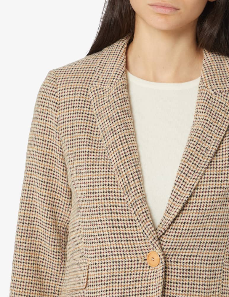 rinascente Momonì Giacca in misto lana Armillaria - Beige