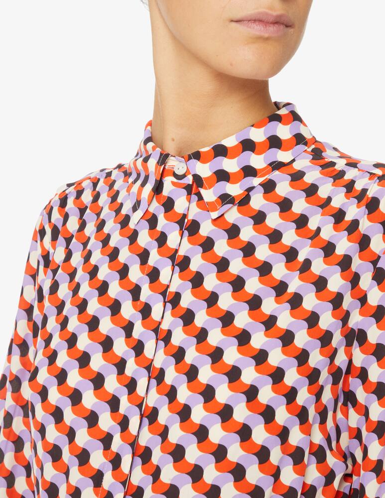 rinascente Attic and Barn Avila midi dress - Violet