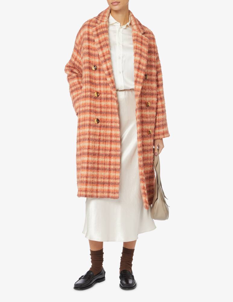 rinascente Momonì Neve wool coat - Orange