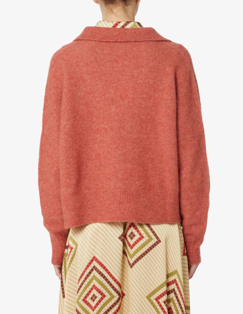 rinascente Momonì Maglione in misto lana Nebbiolo - Rosa